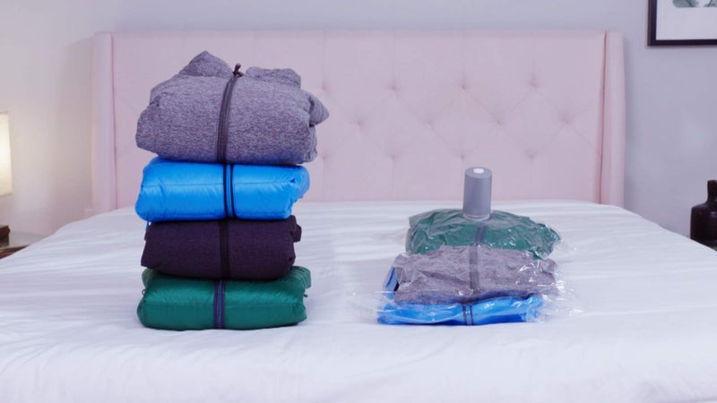 PAC 'N Stack - Handheld Vacuum Sealing Storage with Bags - Image 2